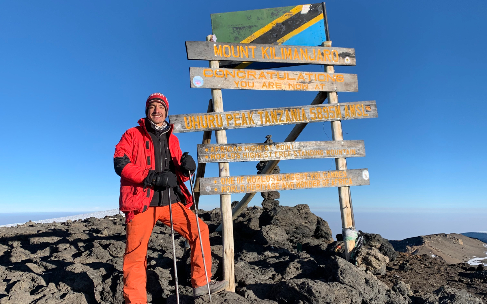 Me on Mount Kilimanjaro
