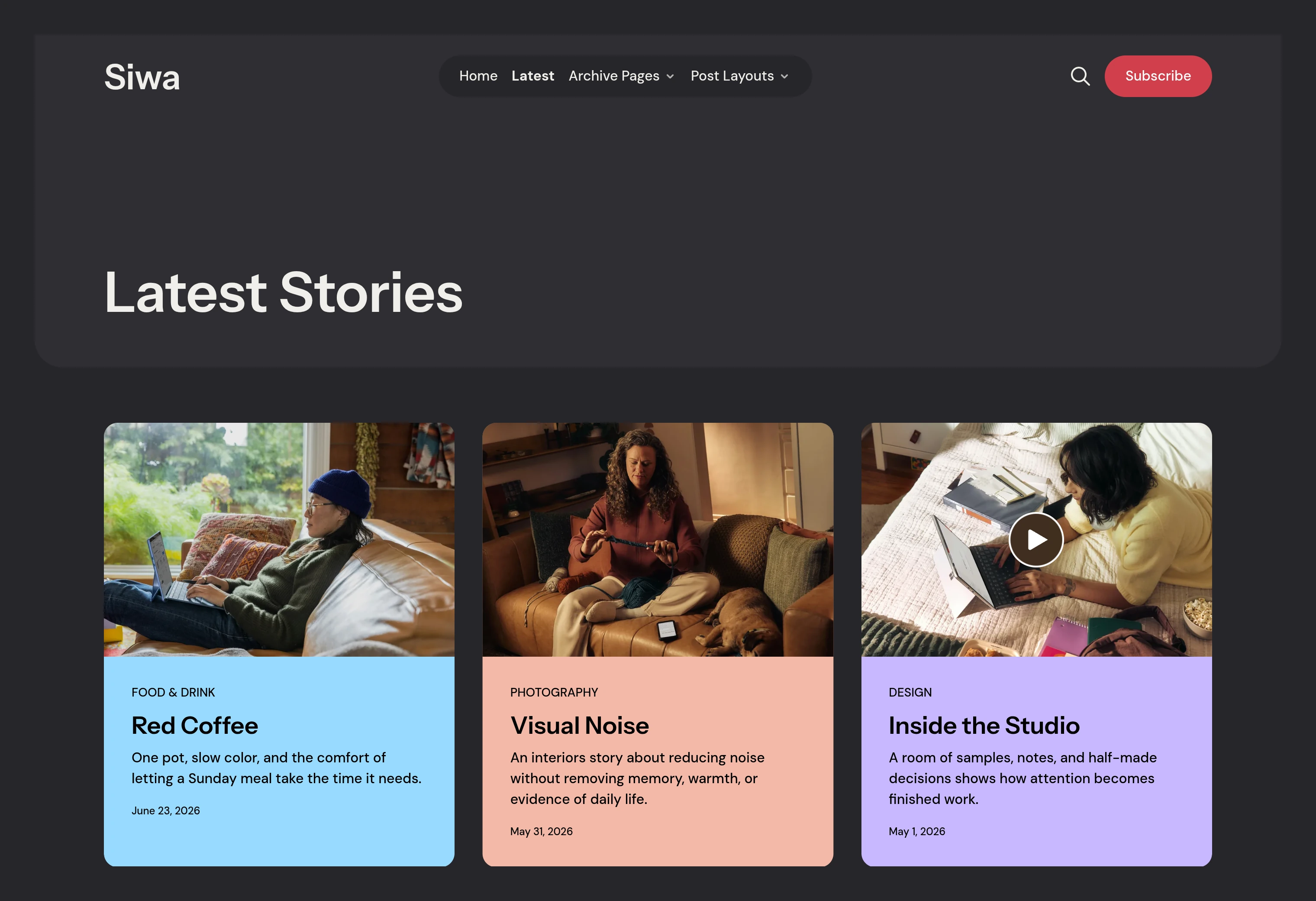 Siwa Latest page
