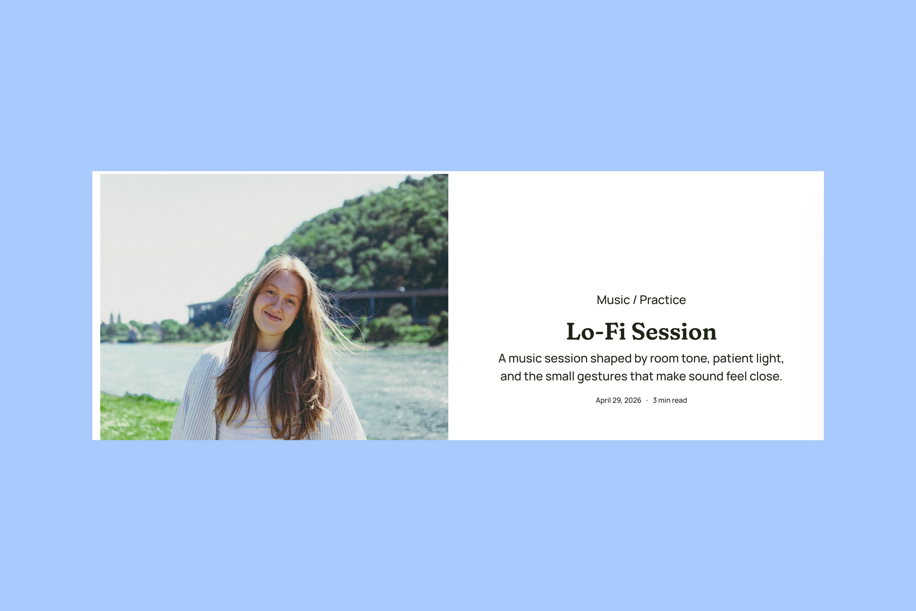 Hanoi Split article opening with Lo-Fi Session’s title beside its cover photograph