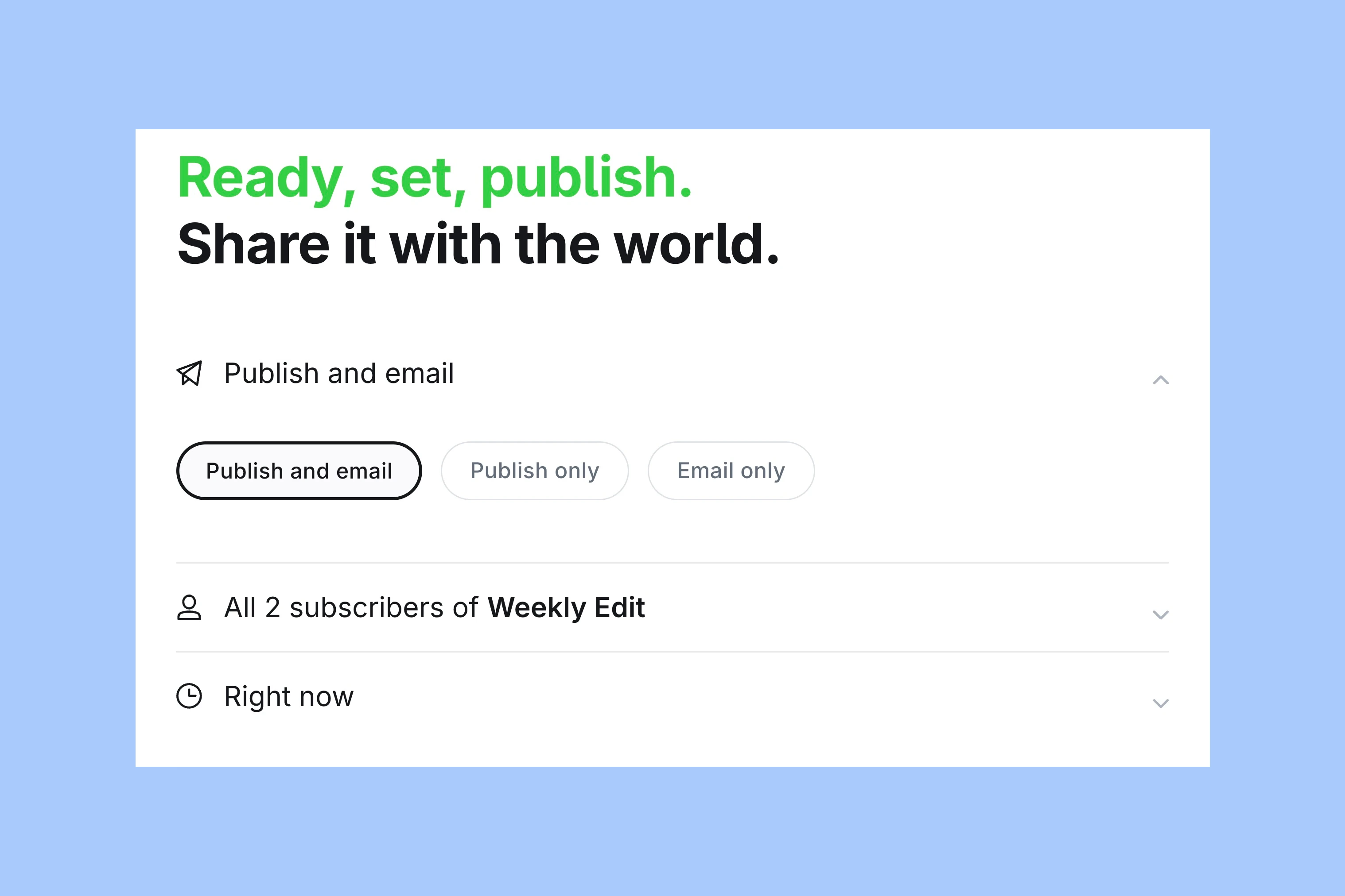 How to Schedule a Ghost Post or Newsletter