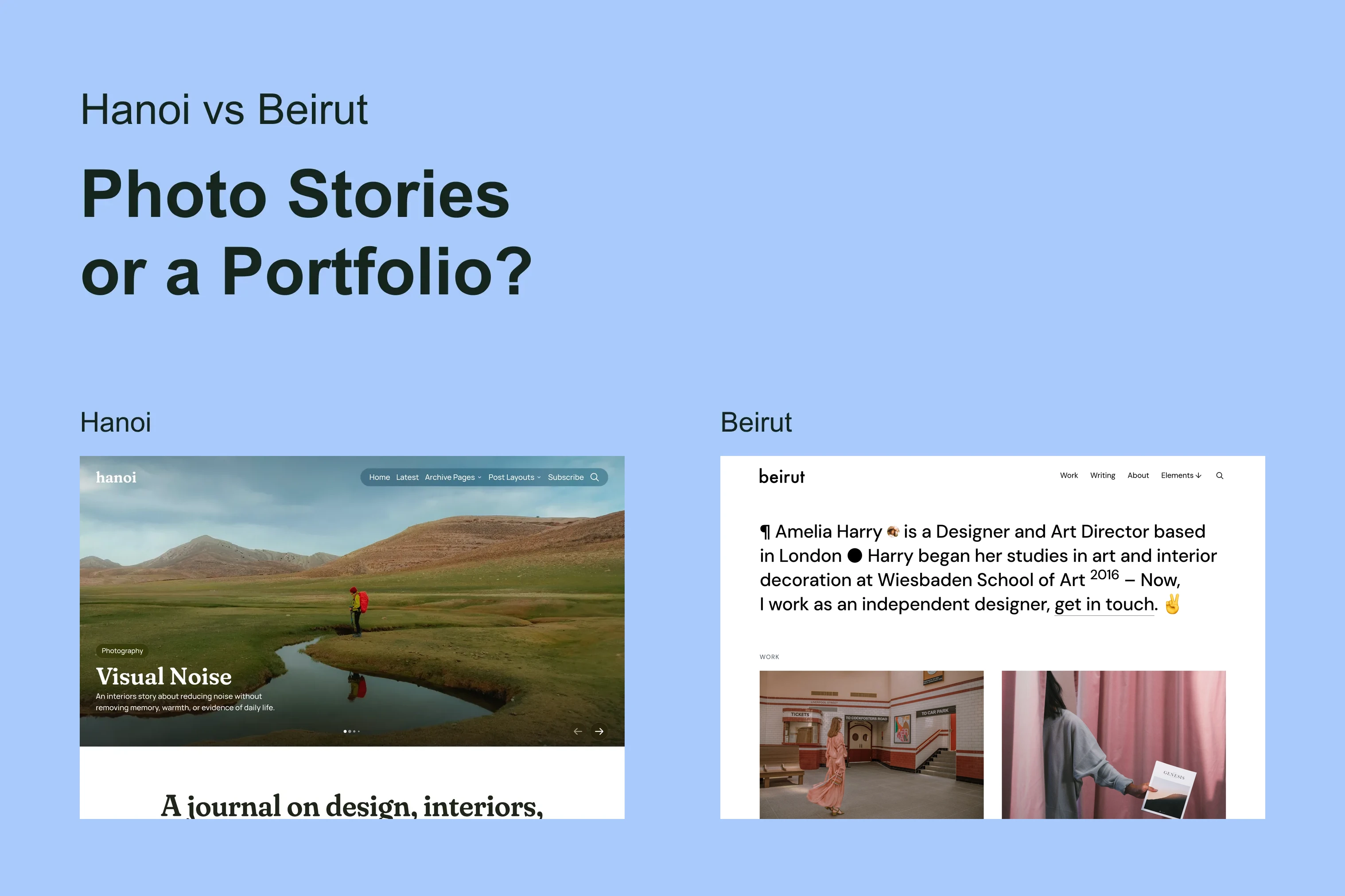 Hanoi vs Beirut: Choosing a Ghost Theme for Photography