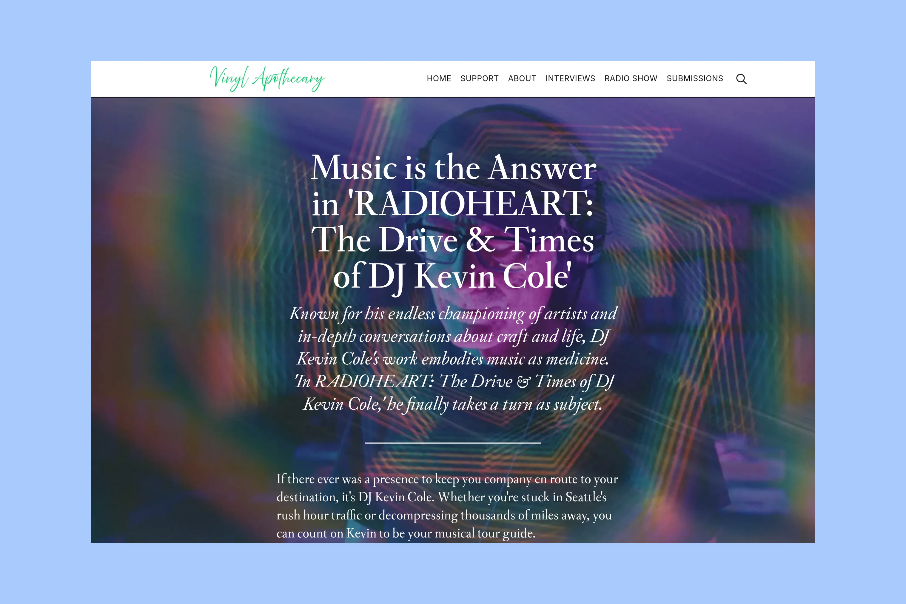 2 Music Blog Examples Built with Ghost