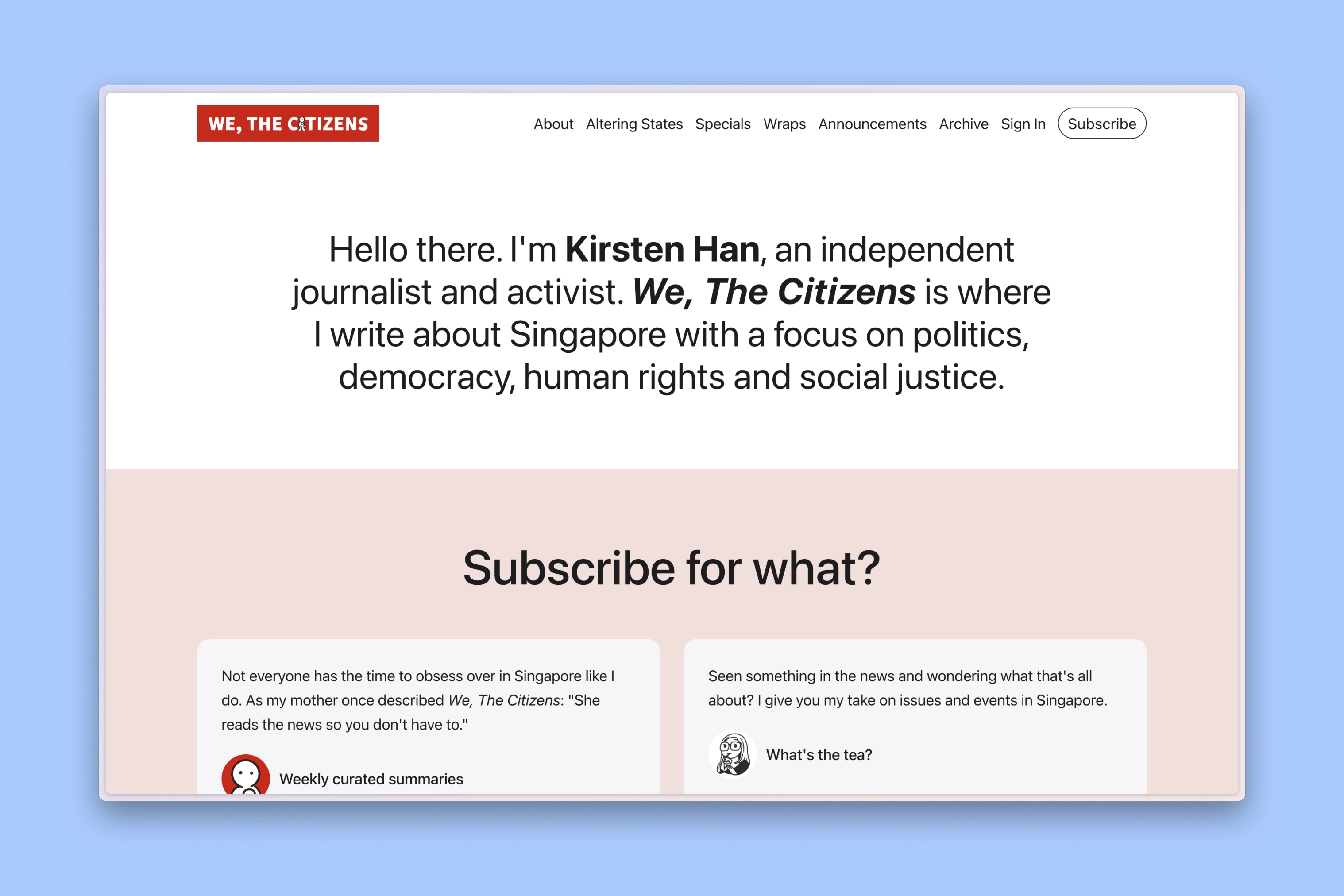 We, The Citizens