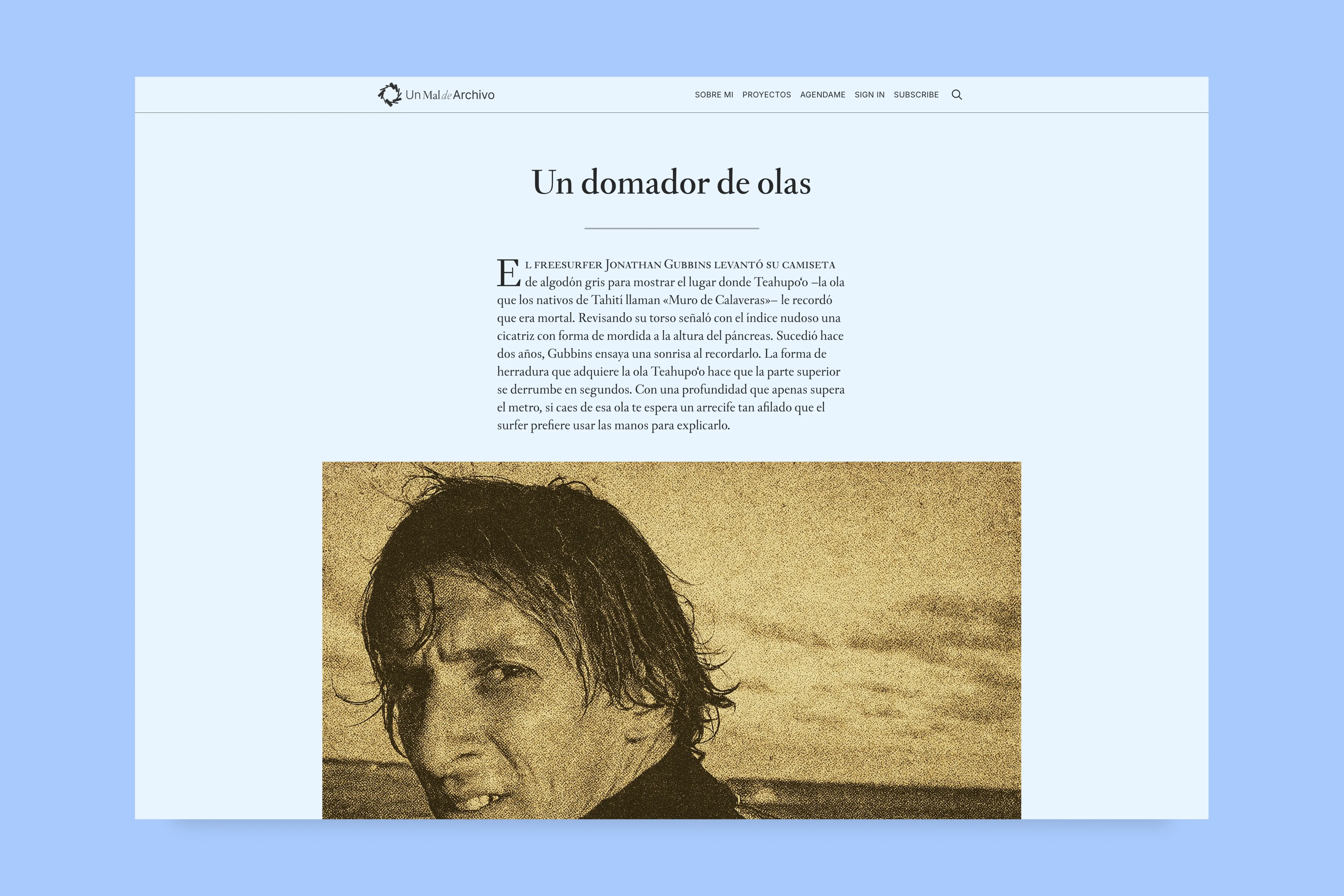 Screenshot of Piero Chépiu — built with Hakone Ghost theme