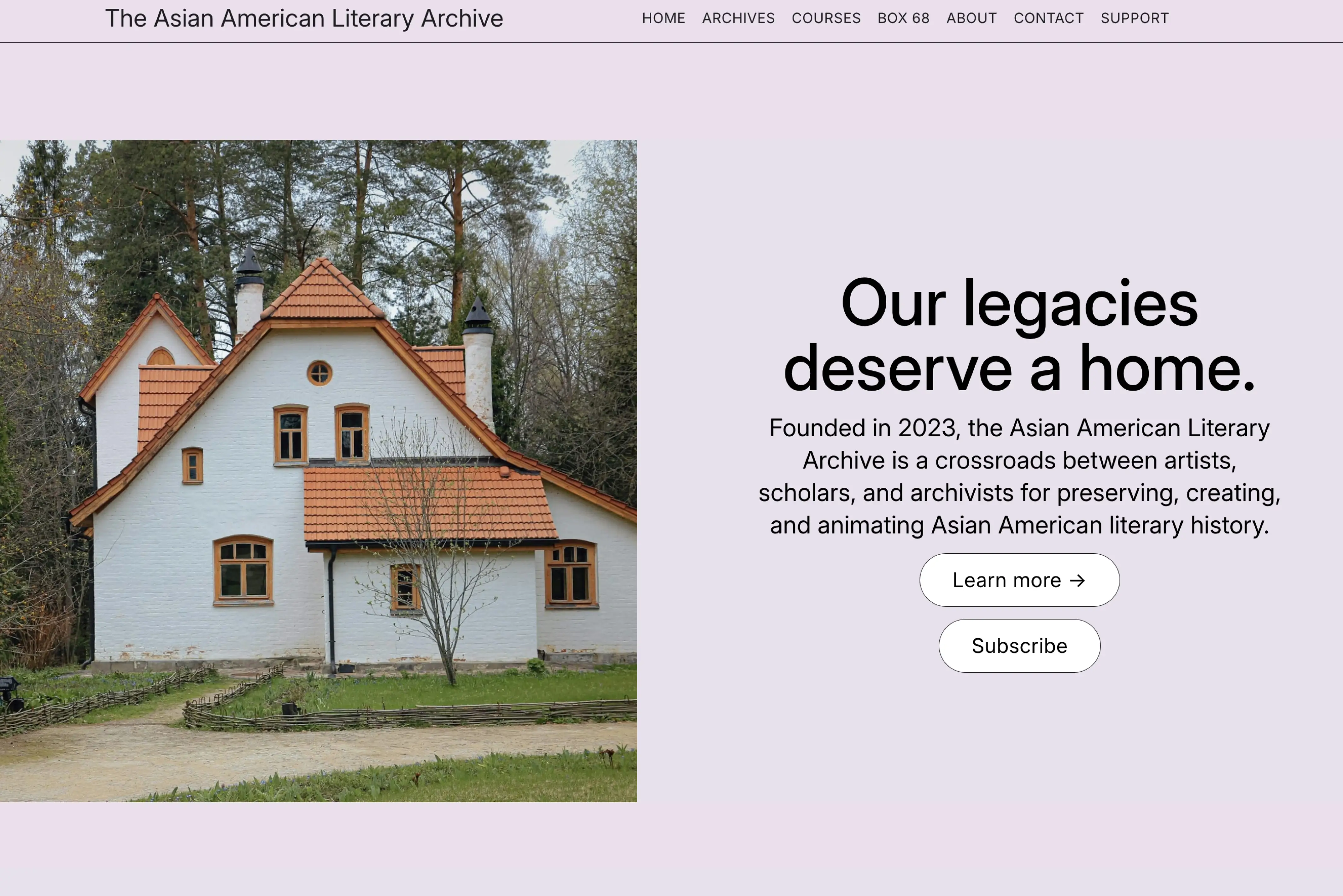 Asian American Literary Archive