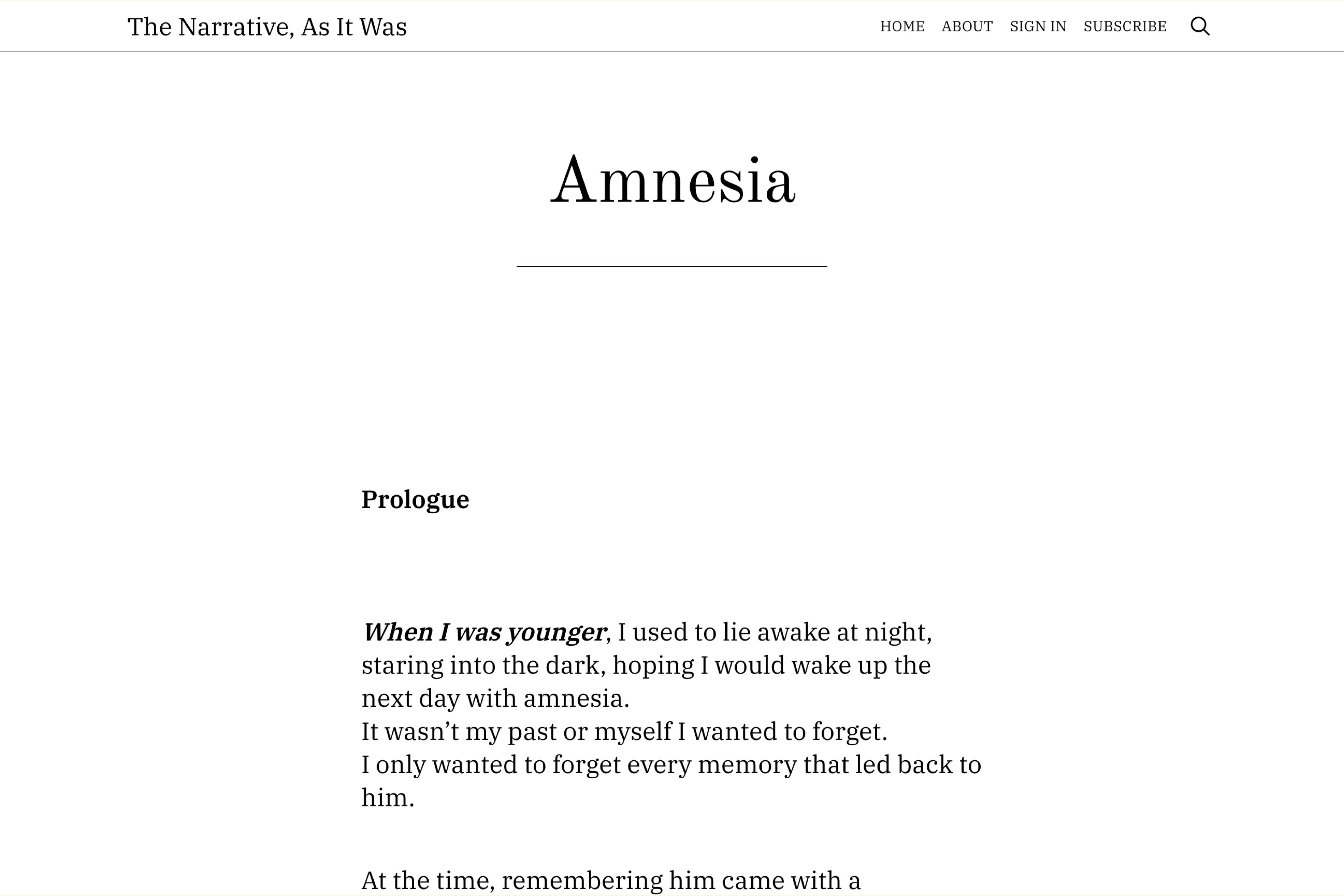Screenshot of Dianné Bustillo — Ghost theme website