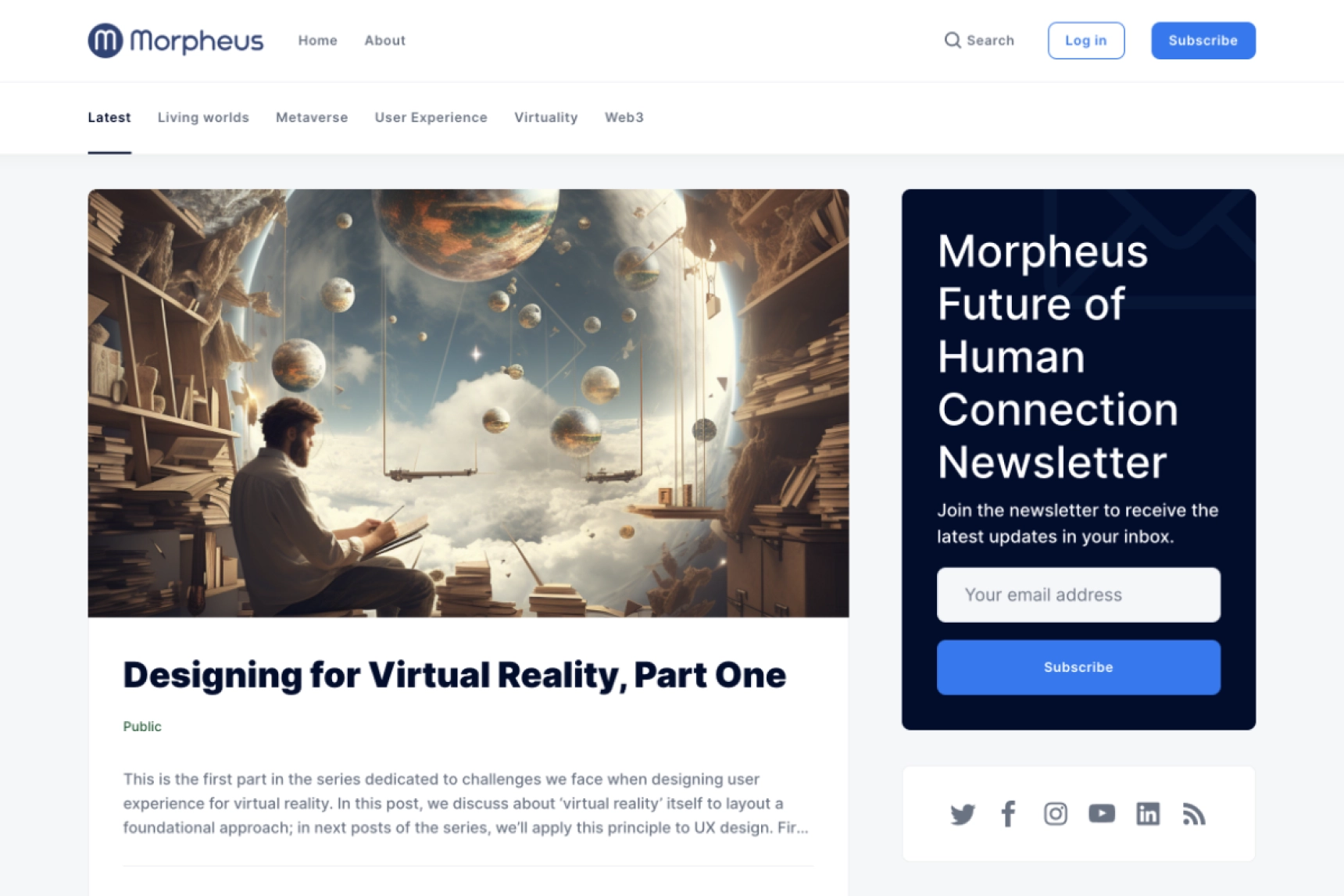 Morpheus Future of Human Connection