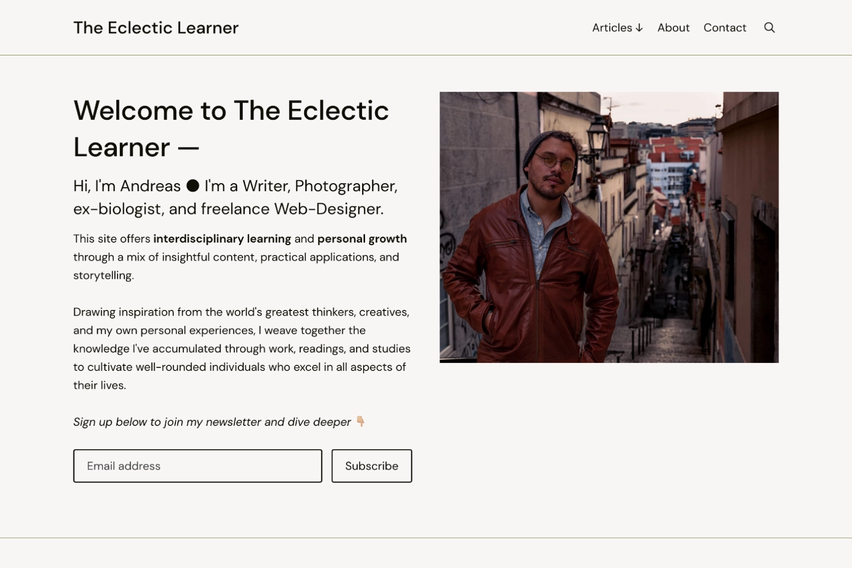 The Eclectic Learner