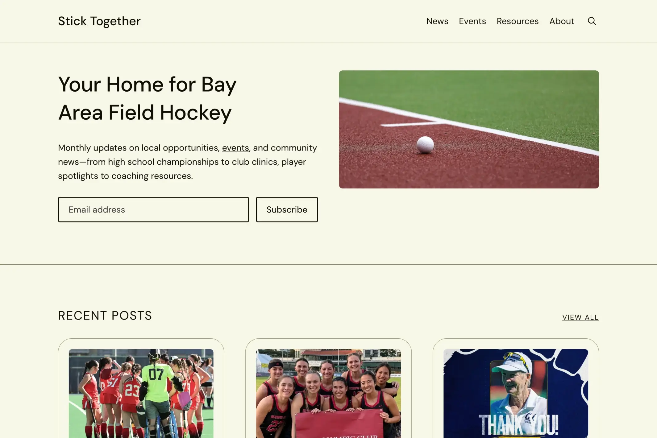 Screenshot of Stick Together Funerals — Ghost theme website